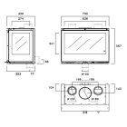 Recuperador de Calor a Lenha ARC 73 TC - Rocal